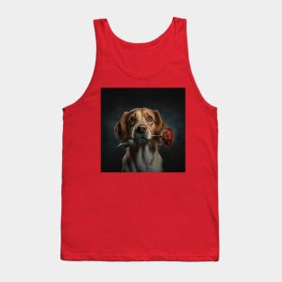 Beagle My Valentine Date Tank Top